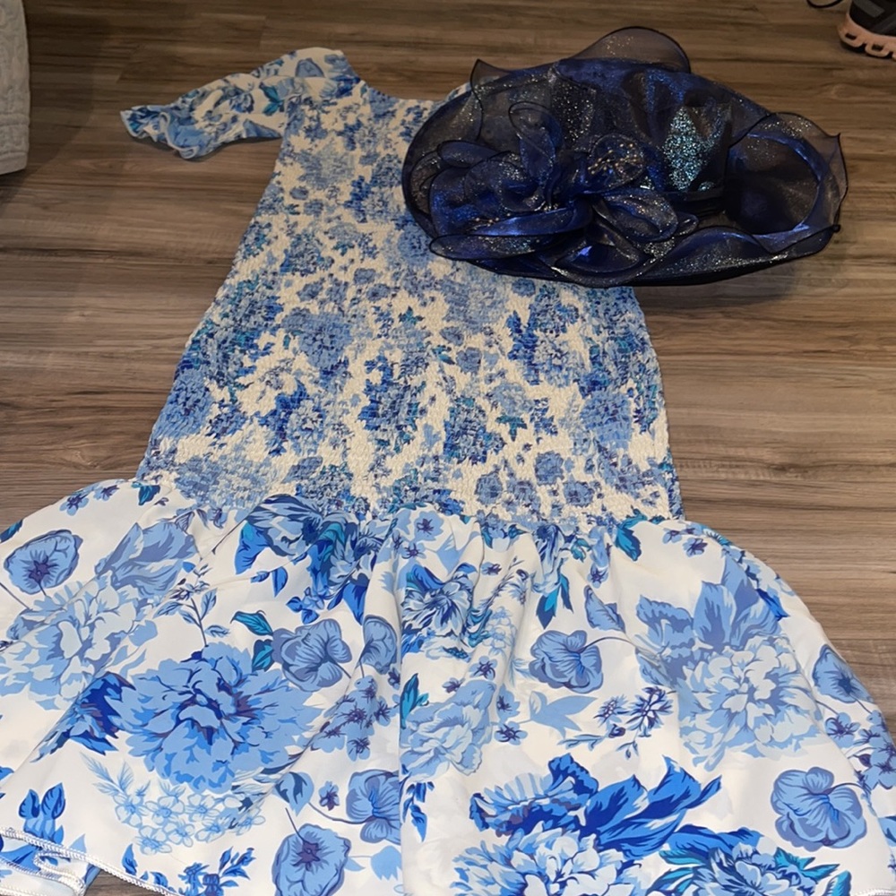 Kentucky Derby Outfit Dress and Hat